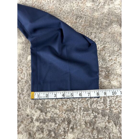 NEW Vince Camuto Sz W37 44XL Straight Leg Trouser Pants Navy Blue Button Zip NWT - Picture 8 of 12